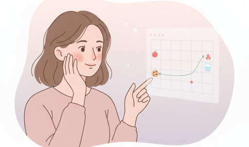 肌荒れのトリガー食材を特定